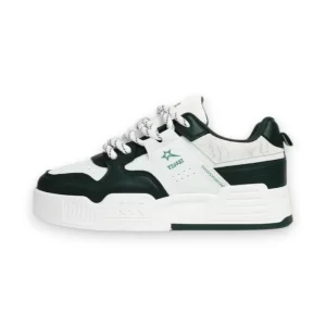 Soviet Mens Major White Green Sneaker