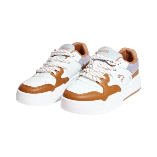 Soviet Mens Major Off White Taupe Sneaker - Image 4