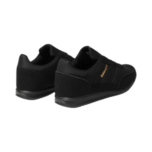 Soviet Mens Rome Black Mono Sneaker - Image 4