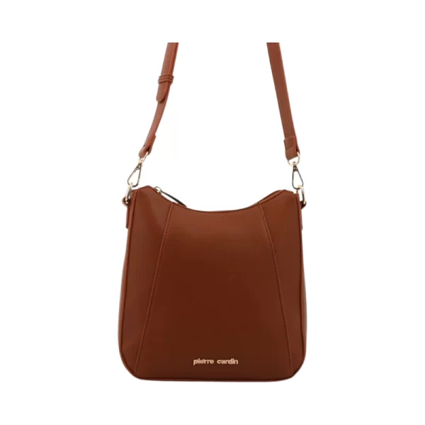 Pierre Cardin Takara Crossbody Tan Ladies Bag - Image 2