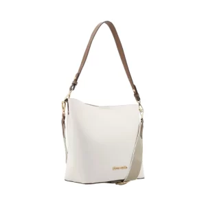 Pierre Cardin Stella Bucket White Ladies Bag