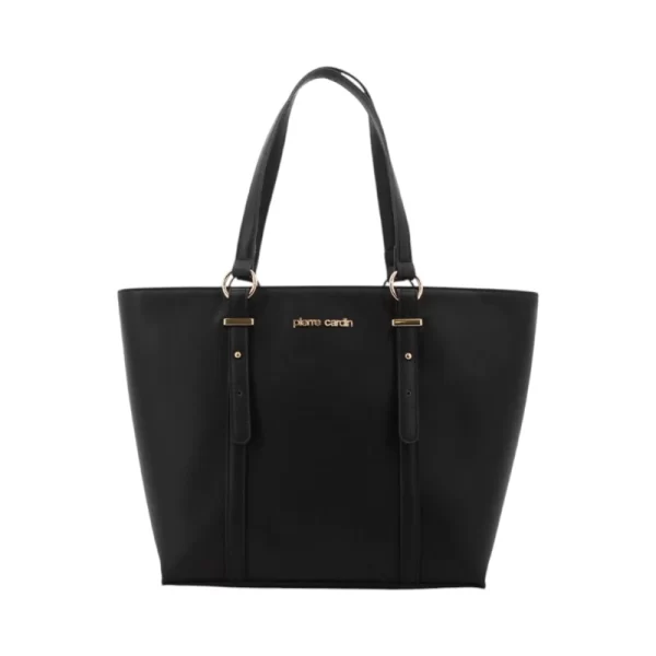 Pierre Cardin Kate Neutral Tote Black Ladies Bag - Image 2