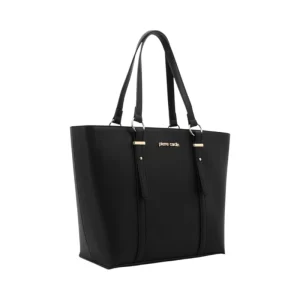 Pierre Cardin Kate Neutral Tote Black Ladies Bag