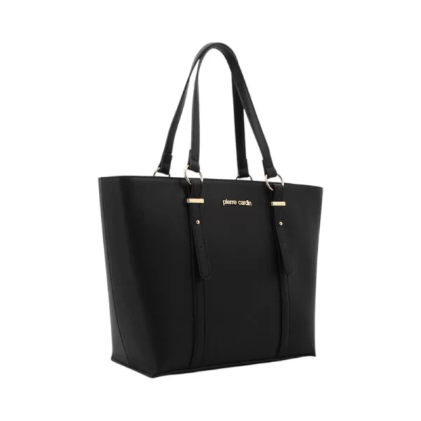 Pierre Cardin Kate Neutral Tote Black Ladies Bag
