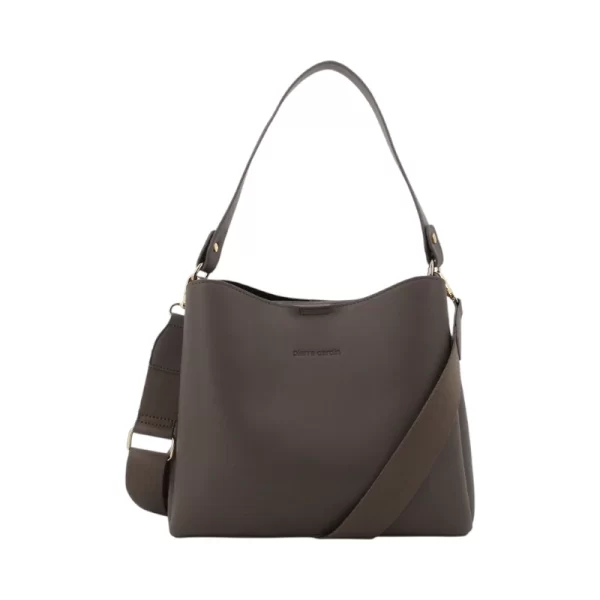 Pierre Cardin Leah 2 Bucket Ladies Bag Grey