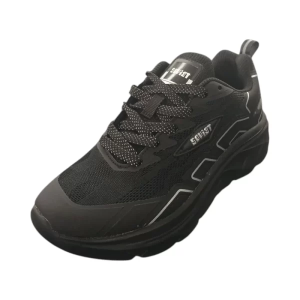 Soviet Boys Clifton Black Mono Sneaker - Image 2