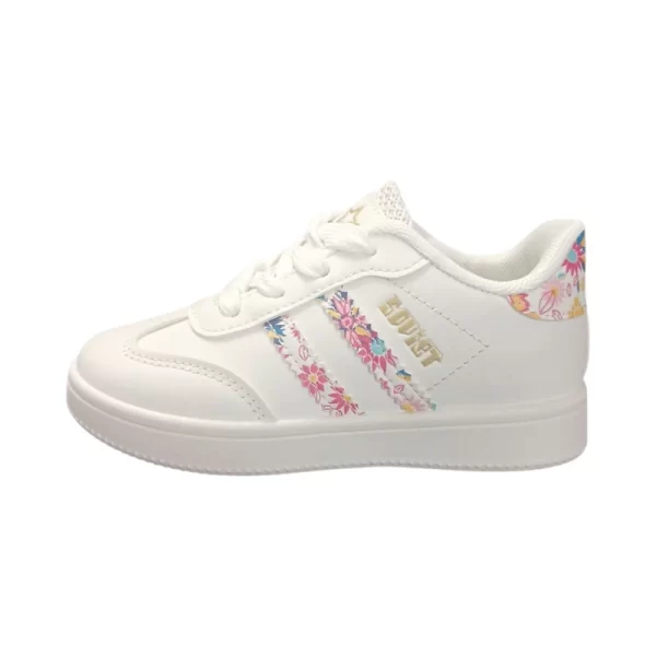 Soviet Kids Isla White Multi Floral Sneaker
