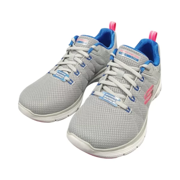 Sketchers Ladies Flex Appeal 4.0 Grey - Image 3