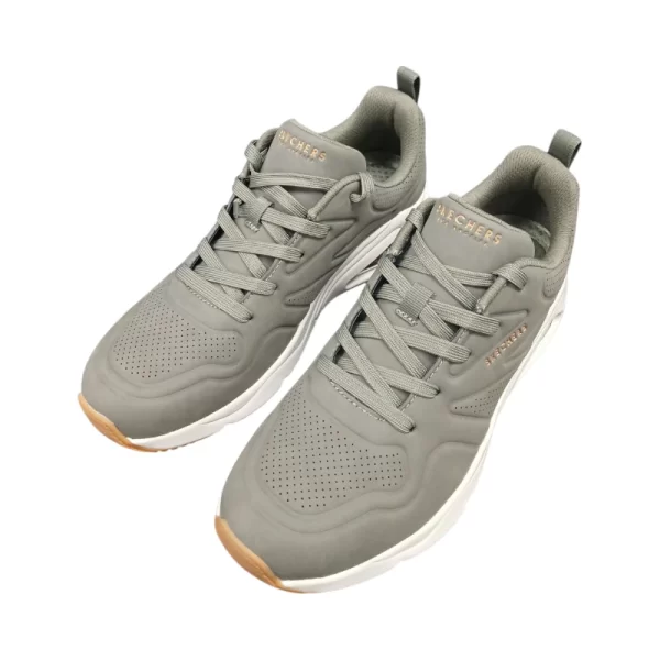 Sketchers Ladies  Tres-Air Uno Olive - Image 3