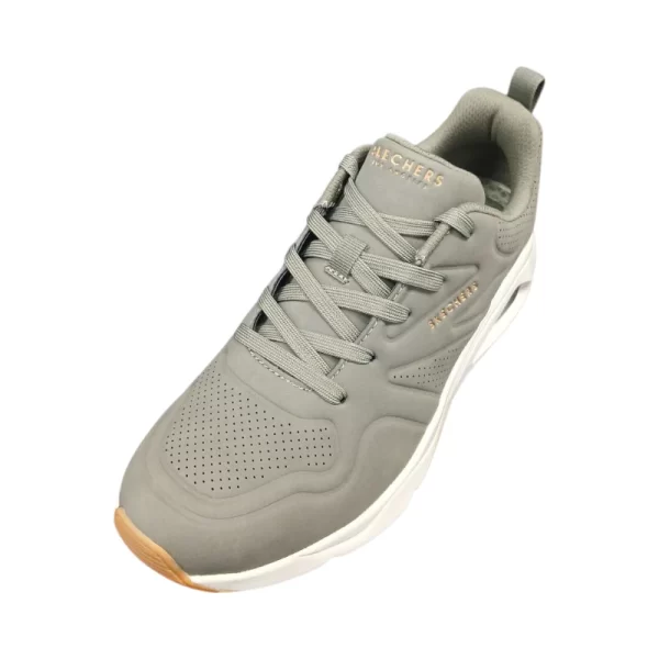 Sketchers Ladies  Tres-Air Uno Olive - Image 4
