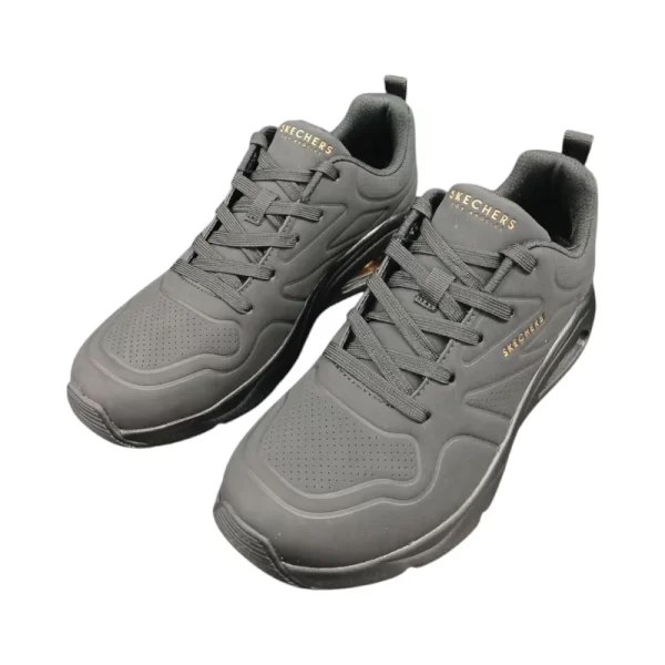 Sketchers Ladies  Tres-Air Uno Black - Image 3