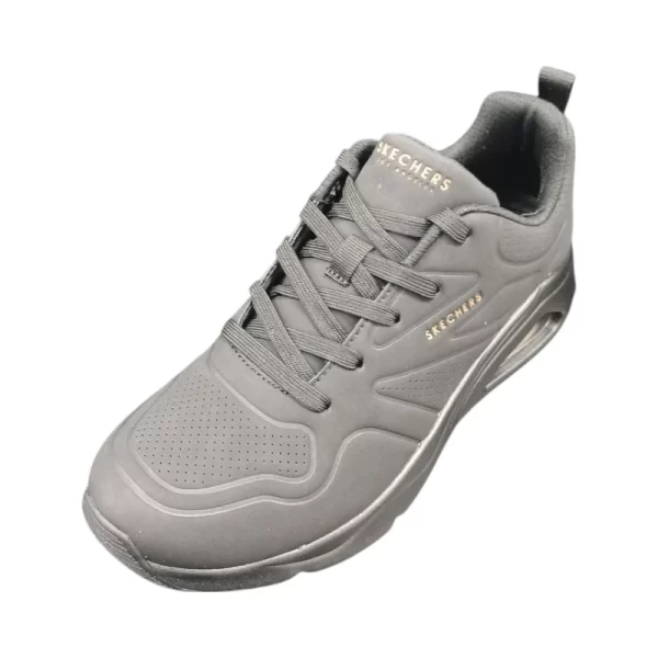 Sketchers Ladies  Tres-Air Uno Black - Image 2