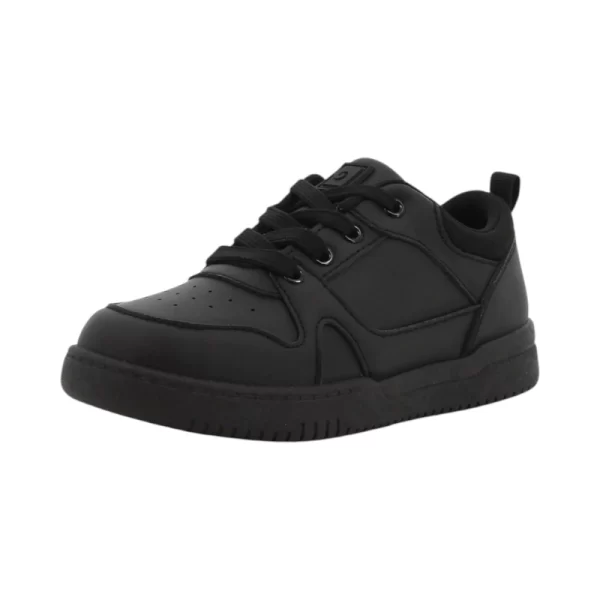 Pierre Cardin QUINN LACE UP SNEAKER BLACK MONO - Image 2