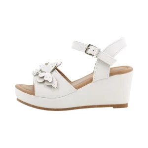Pierre Cardin MILA WEDGE SANDAL WHITE