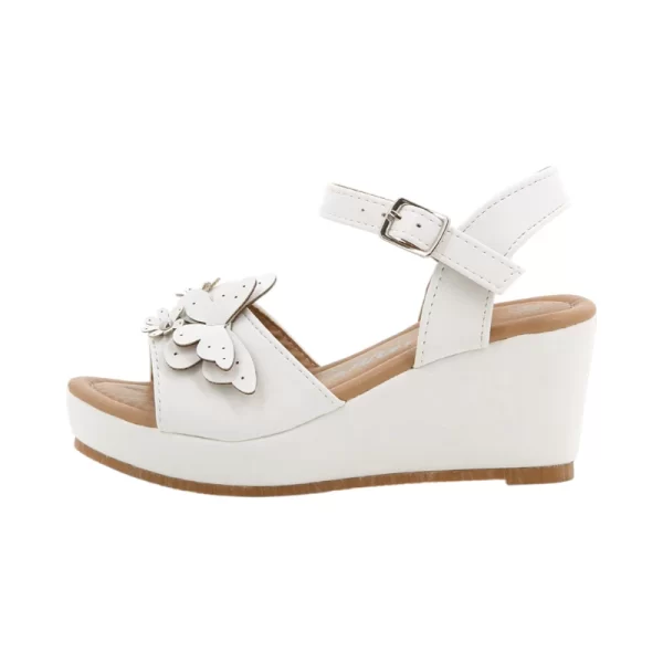 Pierre Cardin MILA WEDGE SANDAL WHITE