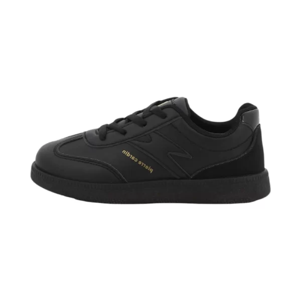 Pierre Cardin FLASH LACE UP SNEAKER BLACK MONO