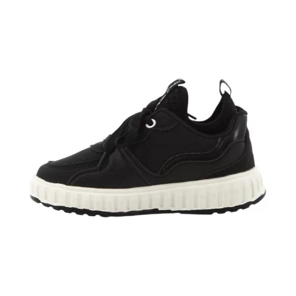 Pierre Cardin ALY LACE UP SNEAKER BLACK WHITE
