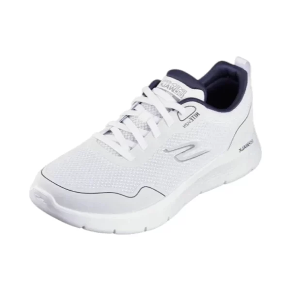 Sketchers mens go walk flex white - Image 2